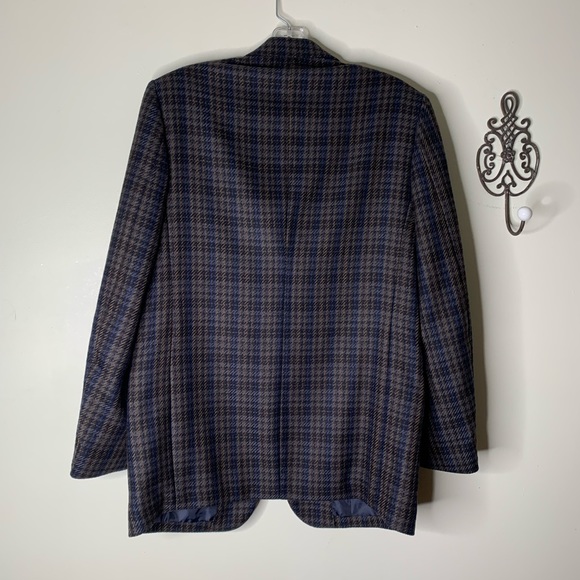 Maison Montagut NWT Plaid Pure Wool Sport Coat - Picture 5 of 9